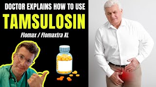 How to take TAMSULOSIN Flomax Relief Flomaxtra XL for BENIGN PROSTATE HYPERTROPHY BPH [upl. by Ralf]