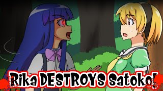 Rika DESTROYS Satoko  Higurashi Comic Dub ComedyParody [upl. by Niram]