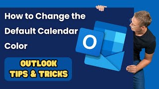 How to Change the Default Calendar Color in Outlook  تغییر رنگ دیفالت نقویم اوت لوک [upl. by Jacintha]