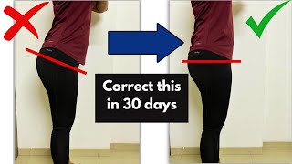 Correct this to eliminate your low back pain Anterior pelvic tilt correction [upl. by Cleary]