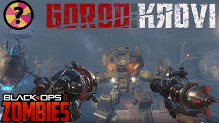 ROAD TO EASTER EGGS SOLO 45  ESTE MAPA ES MAGIA  GOROD KROVI BLACK OPS 3 ZOMBIES [upl. by Oemac47]