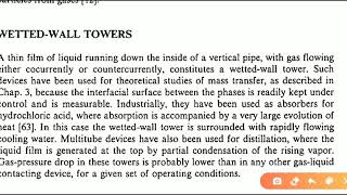 MTO1 UNIT 6 LIQUID DISPERSED  WETTED WALL amp SPRAY TOWER VENTURE SCRUBBER [upl. by Hacker]