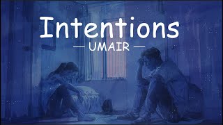 Umair Natasha Noorani JJ47  INTENTIONS Lyric Video  ROCKSTAR WITHOUT A GUITAR [upl. by Pantheas]