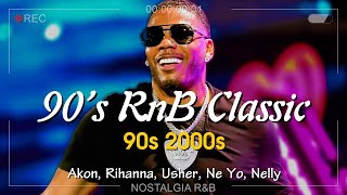 Old School RampB Mix  Nostalgia 90s 2000s RampB HitsAkon Beyonce Chris Brown Rihanna [upl. by Ynohtnaed300]