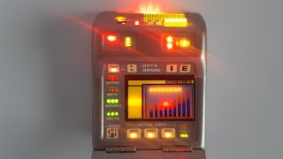 Mark X Science Tricorder Prop Replica HERO Looking at Number 16 with a faulty ID LED [upl. by Bremer]