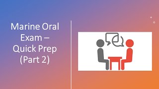 Marine Oral Exam  Quick Prep Part 2  1 question at a time [upl. by Fulcher]