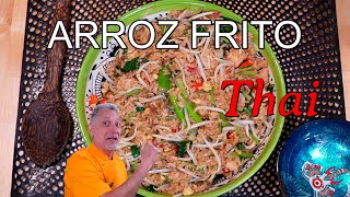 Arroz Frito ThaiReceta Original [upl. by Ardith]