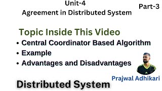 Central Coordinator Based Algorithm  Its Example  Advantages and Disadvantages [upl. by Coppock]