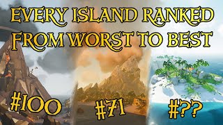 Every Sea of Thieves Island Ranked from WORST to BEST [upl. by Chae522]