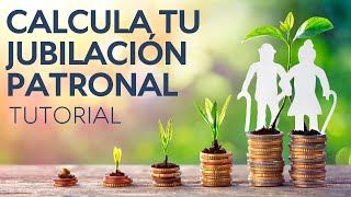 TUTORIAL Cálculo de la JUBILACIÓN PATRONAL o a cargo del EMPLEADOR [upl. by Oika]