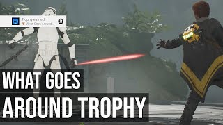 What Goes Around Trophy Defeat An Enemy With A Slowed Blaster Bolt  Star Wars Jedi Fallen Order [upl. by Ever]