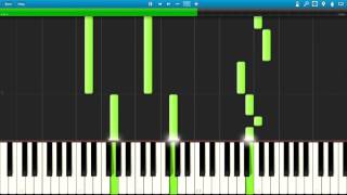 Błogosławieni miłosierni hymn ŚDM PIANOBlest Are the Merciful WYD 2016 song SYNTHESIA TUTORIAL [upl. by Louanna712]