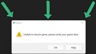 Fix gta 5 error unable to launch game please verify your game data gta v epic games [upl. by Chuipek]