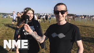 Opener Festival 2018 Arctic Monkeys fans give us their best Alex Turner impressions [upl. by Herculie]