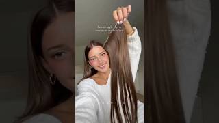 Hair extensions on short hair✨ hairextensions clipinsonshorthair hairextensionsforlength [upl. by Fezoj]