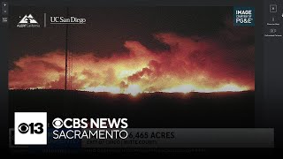 Park Fire in Butte County burns more than 6400 acres [upl. by Aran]