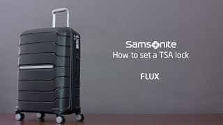 Samsonite Lock Instructions  Flux [upl. by Ajay109]