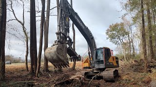 Clearing The Tree Line Back Behind The Pad [upl. by Esten]