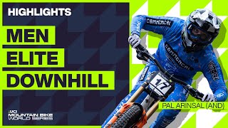 Pal Arinsal  Men Elite DHI Highlights  2023 UCI MTB World Cup [upl. by Allesiram44]