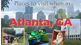 Atlanta Day trip  Places to visit when in the ATL Midtown [upl. by Ysor]