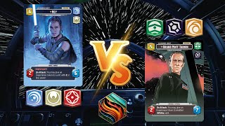 Rey Aggression vs Grand Moff Tarkin Cunning  The Gauntlet  Star Wars Unlimited [upl. by Ileane]