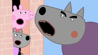 Peppa Pig Meets Wendy Wolf 🎃 Halloween 🎃 🐷 We Love Peppa Pig [upl. by Sapers193]