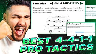 THE BEST FC 25 PRO FORMATION 4411 ADVANCED TACTICS amp PLAYER ROLES FOR MORE WINS [upl. by Bride502]