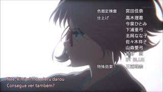 Kyoukai no Kanata ending Legendado PT BR Daisy [upl. by Inele]