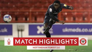 MATCH HIGHLIGHTS  Nottingham Forest 1 Brentford 3 [upl. by Ellehsyt]