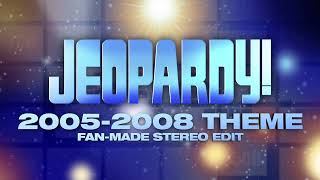 20052008 Theme Stereo Mix  Jeopardy [upl. by Haerdna]