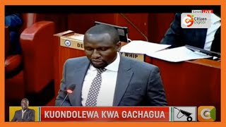 Senate to hear Gachagua impeachment motion on plenary on Wednesday and Thursday next week [upl. by Norraj]