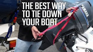 How to Tie Down your Boat [upl. by Neelrak]