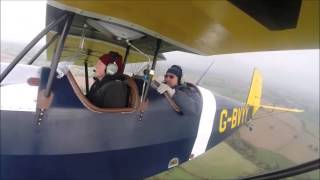 Pietenpol Aircamper GBVYY  Mick Fellows 1st flight [upl. by Dlopoel]