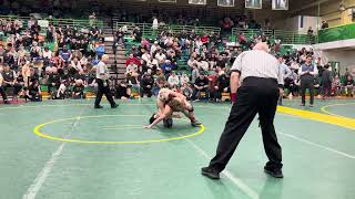 106 lbs Maumee Bay Classic Final Ayden Dodd Perrysburg vs Mason Bauer Ashland [upl. by Eilojne]