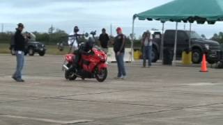 ZX14 Texas Mile 208mph [upl. by Anetta]