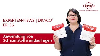 Anwendung von Schaumstoffwundauflagen – der DRACO® Videoblog [upl. by Danielle]