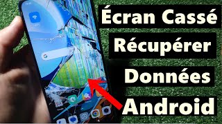 Récupérer Données Android écran Cassé 【FACILE】 [upl. by Adnaluoy]