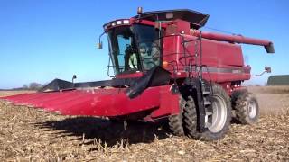 CASE IH 2588 Combine Corn Harvest 2016 [upl. by Nicole]