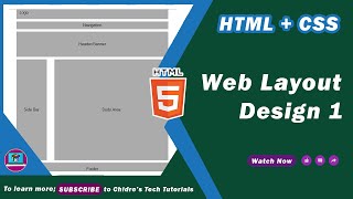 How to create Website Page Layout in HTML CSS  using Float  Web Layout Design Tutorial 01 [upl. by Tiffanie]