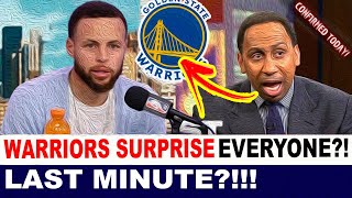 BREAKING NEWS THE BOMB EXPLODED JUST CONFIRMED GOLDEN STATE WARRIORS NEWS [upl. by Eerehs839]