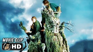 The Ents Attack Isengard Scene  THE LORD OF THE RINGS THE TWO TOWERS 2002 Movie CLIP HD [upl. by Cordy]