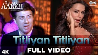 Titliyan Titliyan Full Video  Teesri Aankh  Sonu Nigam Shweta Pandit  Sunny Deol Neha Dhupia [upl. by Yahsal]