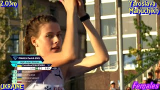 High Jumper  Yaroslava Mahuchikh  203m [upl. by Thibaut]