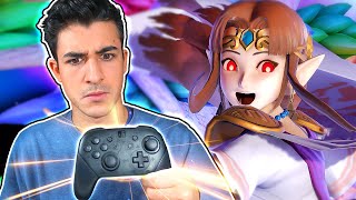 Il PRO CONTROLLER per la Prima Volta su Smash [upl. by Blankenship]