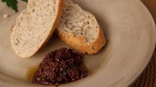 Olive Tapenade Recipe  Laura Vitale  Laura in the Kitchen Episode 281 [upl. by Llertnahs]