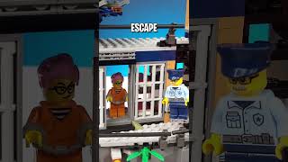 Building The Lego City Police Prison Island [upl. by Enidlarej148]