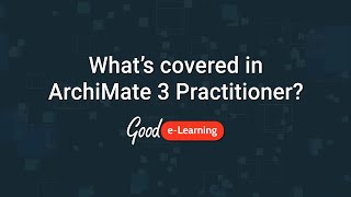 An Introduction to ArchiMate 3 ArchiMate training [upl. by Aphra]