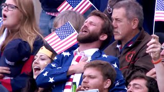 Most passionate USA anthem EVER [upl. by Stine]