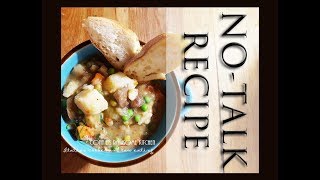 NOTALK VEGAN COUNTRY RUSTIC SEITAN STEW  PORKLESS  PRESSURE COOKER  Connies RAWsome kitchen [upl. by Ynatsyd520]