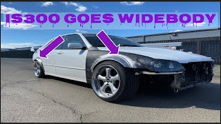 Is300 widebody metal flares [upl. by Press]